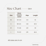Elastic Linen Cotton Button Skirt: Bohemian Cottage Style Skirt with Pockets